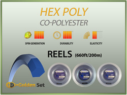 Hex Poly Reels (660ft/200m)